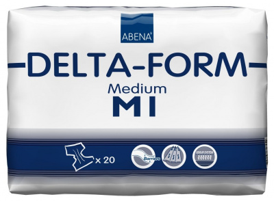Delta-Form Подгузники для взрослых M1 купить оптом в Омске
