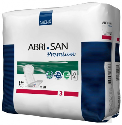 Урологические прокладки Abri-San Premium 3, 500 мл купить оптом в Омске
