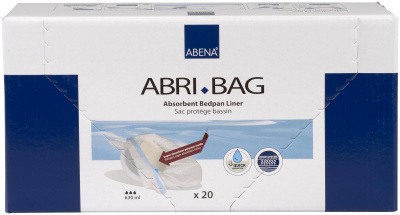 Abri-Bag Гигиенические впитывающие пакеты для судна 60x39 см купить оптом в Омске