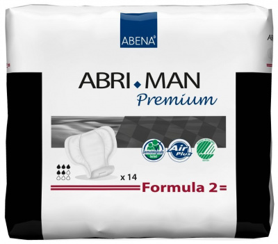 Мужские урологические прокладки Abri-Man Formula 2, 700 мл купить оптом в Омске
