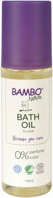 Детское масло для ванны Bambo Nature купить оптом в Омске