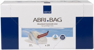 Abri-Bag Гигиенические впитывающие пакеты для туалета 51,5x39 см купить оптом в Омске