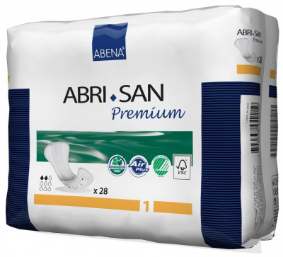 Урологические прокладки Abri-San Premium 1, 200 мл купить оптом в Омске
